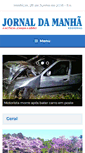 Mobile Screenshot of jornaldamanhamarilia.com.br