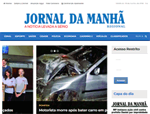 Tablet Screenshot of jornaldamanhamarilia.com.br